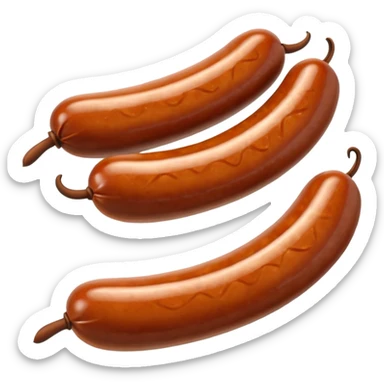 Sausage sticker