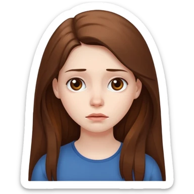 Cara aburrida  sticker