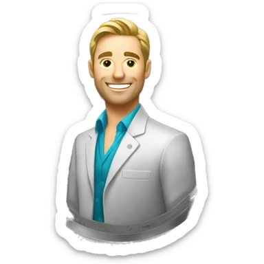 Moneda personalizada de un casino  sticker