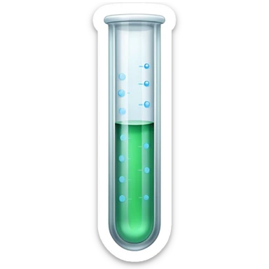 Test tube from Inanimate insanity￼ sticker