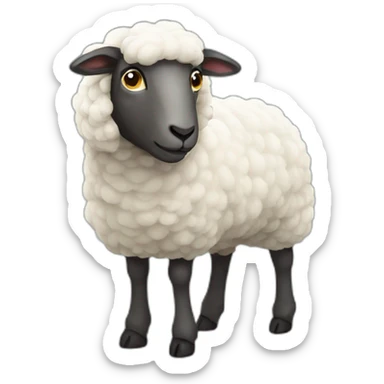 Sheep sticker
