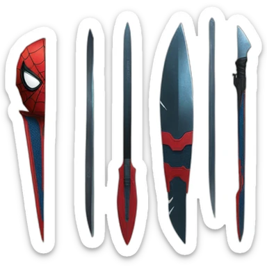 Spider man blade runner theme  sticker
