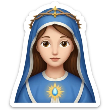 The blessed Virgin Mary sticker