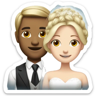 Arsen and Anna wedding  sticker