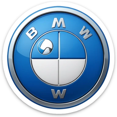 BMW logo whatsapp emoji sticker
