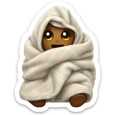 Cosy blanket sticker