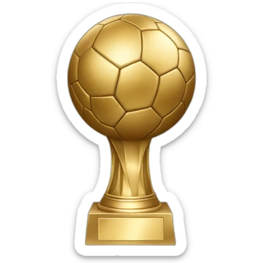 Golden Ball trophy  sticker