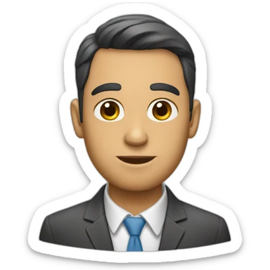 un trabajito asi sticker