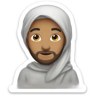 muslim say bye sticker