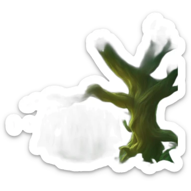 magic forest  sticker