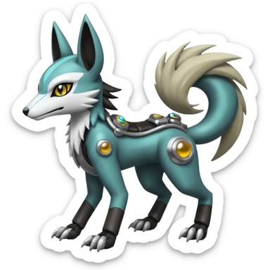 Meloetta-Sergal-Protogen-Primagen-Pokémon-Fakémon-creature sticker