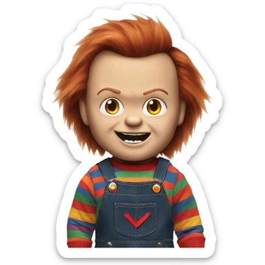 Chucky sticker