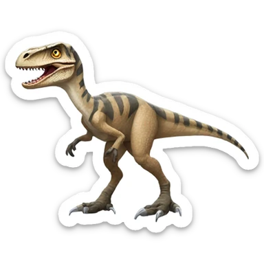 Velociraptor sticker