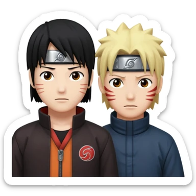 Itachi naruto sticker