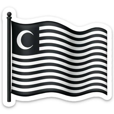 Drapeau de la région bretagne. sticker