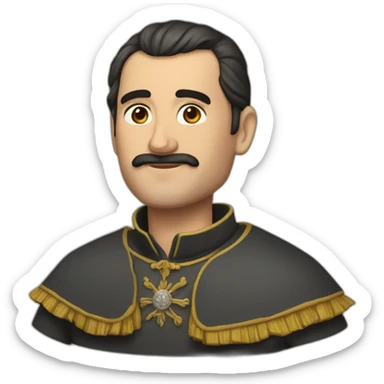 Cruz de Borgoña sticker