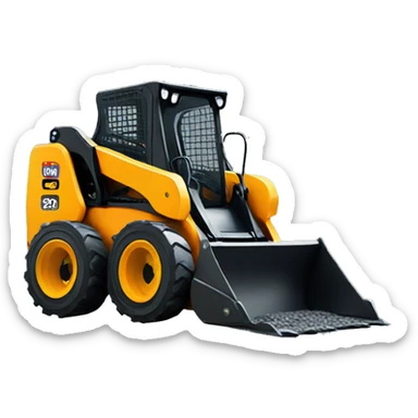Skid Steer Loader sticker