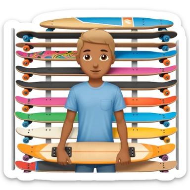 could you generate a place where you cant rent some skaters and you need to give it back after. It would be a place with a person who overgive skaters to a customer sticker