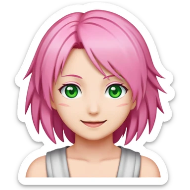 Sakura Haruno emoji sticker