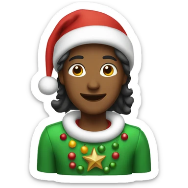 Christmas sticker