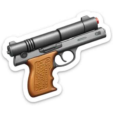 A bb gun sticker