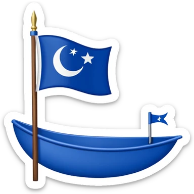 Flag of Kashmir sticker