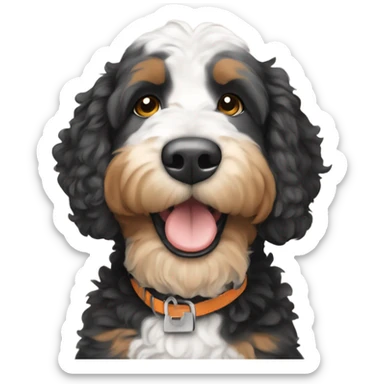 University of Tennessee Bernedoodle  sticker