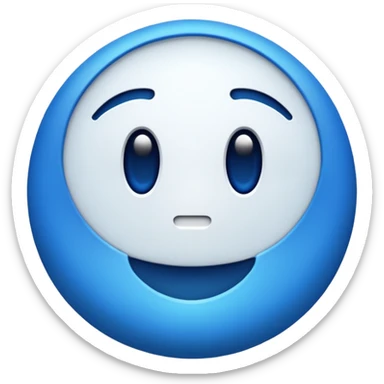 2026 blue text sticker