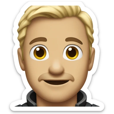 Batman smiling sticker