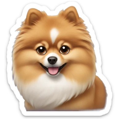 lulu da pomerania sticker