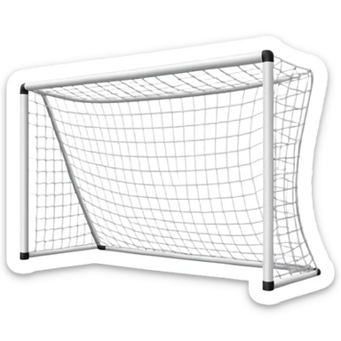 soccer goal, football goal sticker