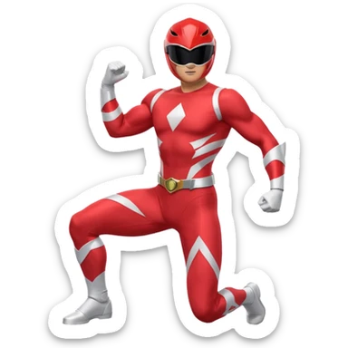Power Ranger sticker