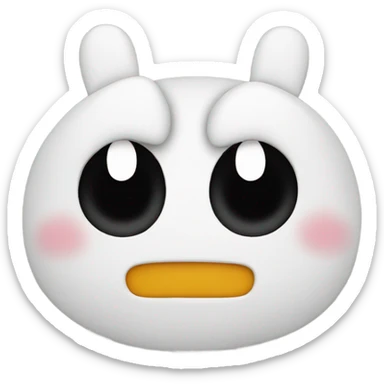 Miffy heart eyes sticker