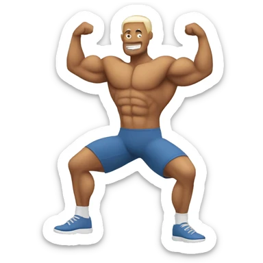 muscle strengthening sticker