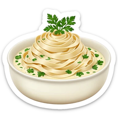 Fettuccine alfredo sticker