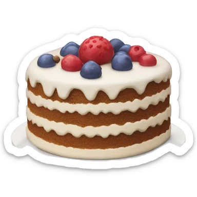Cake sticker