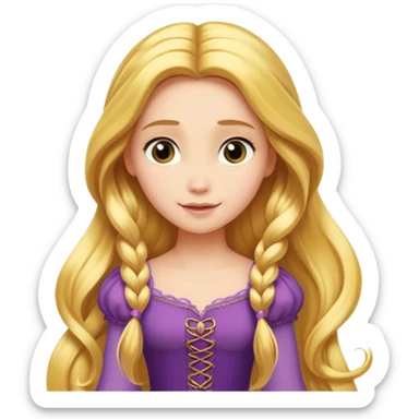 Rapunzel sticker
