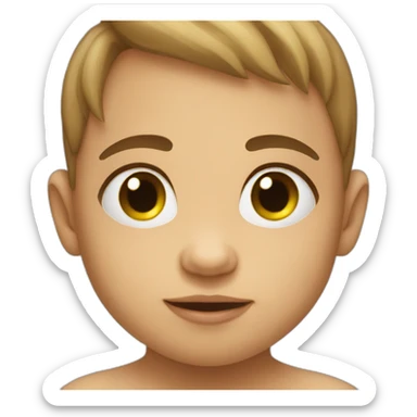 Baby boy sticker