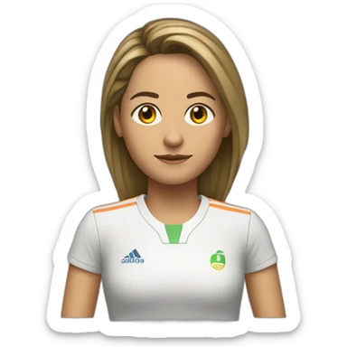 tenista arantxa sanchez sticker