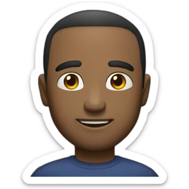 the man of the night  sticker