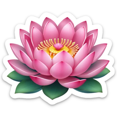 Lotus sticker