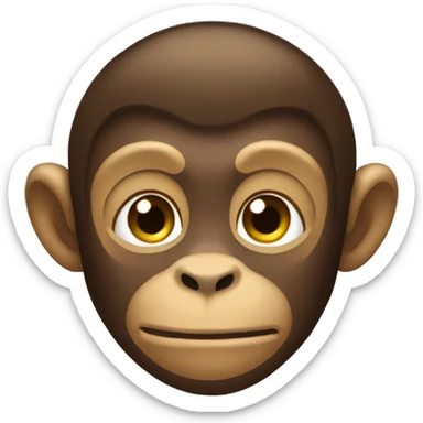 monkey but she’s a baddie sticker