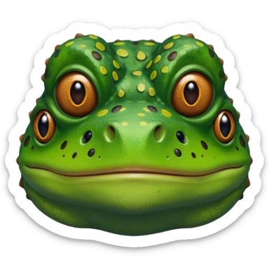 Bufo sticker