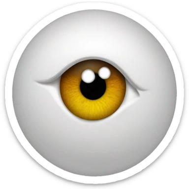 Eye floo sticker