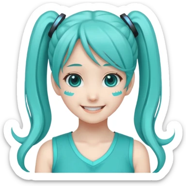 Hatsune miku sticker