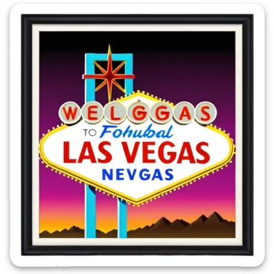 make a vegas emoji simpke sticker