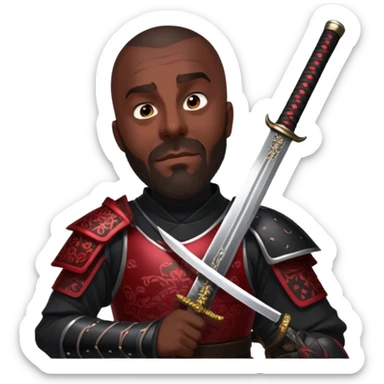 Katana Master sticker
