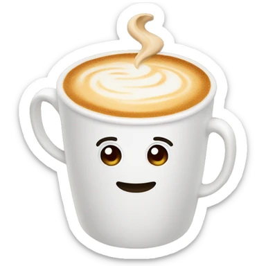 Latte  sticker