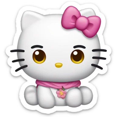 Hello kitty sticker