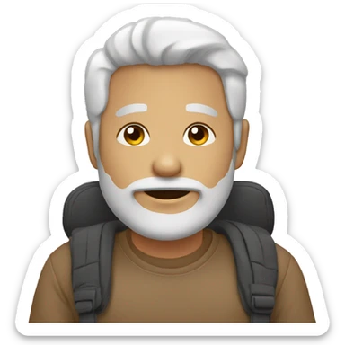 Comfort in a snap sticker